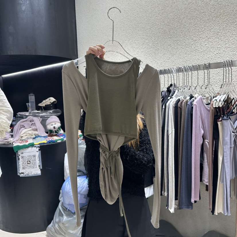 LESSEN韓國直郵東大門實拍女裝新款時尚職業真品套裝兩件套LESSEN套裝