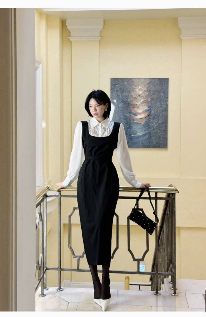 TANIA-Q直郵韓國代購女裝新款熱賣真品推薦時尚休閑連衣裙TANIA-Q連衣裙