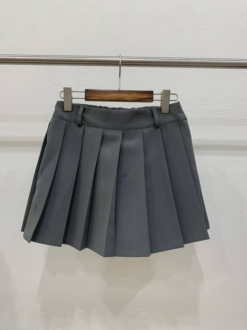 BANI BLUBH韓國直郵東大門代購女裝新款熱賣職業24秋冬短裙百褶BANI BLUSH短裙