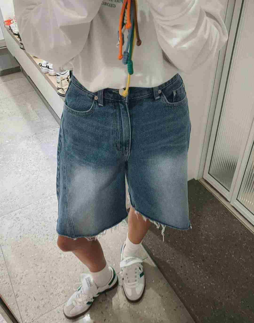 like core/COREBLUE韓國直郵東大門實拍女裝新品真品短褲like core/COREBLUE短褲