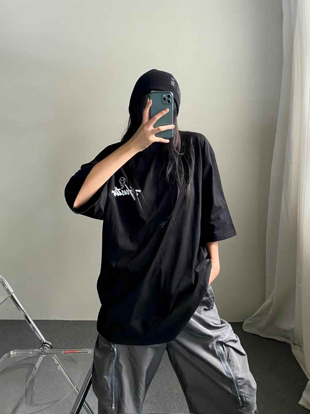 COVER FIT韓國直郵東大門實拍女裝新品休閑真品推薦24秋冬T恤COVER FITT恤