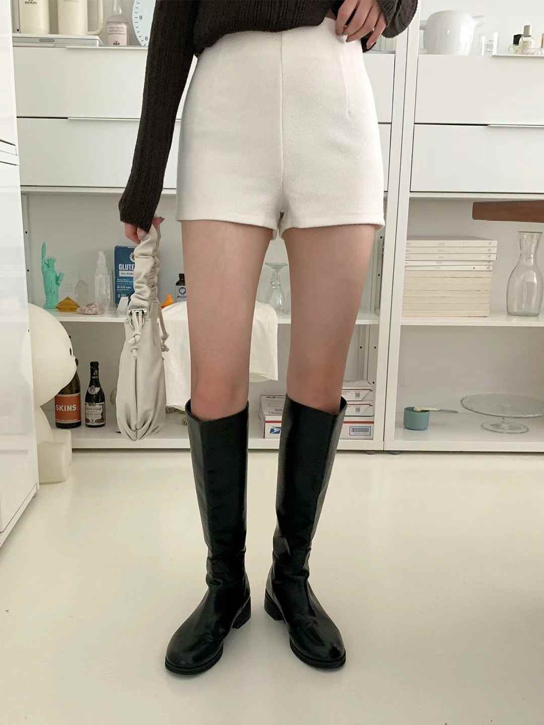 acacia韓國直郵女裝新品休閑時尚人氣真品職業24秋冬短褲acacia-2件起訂短褲