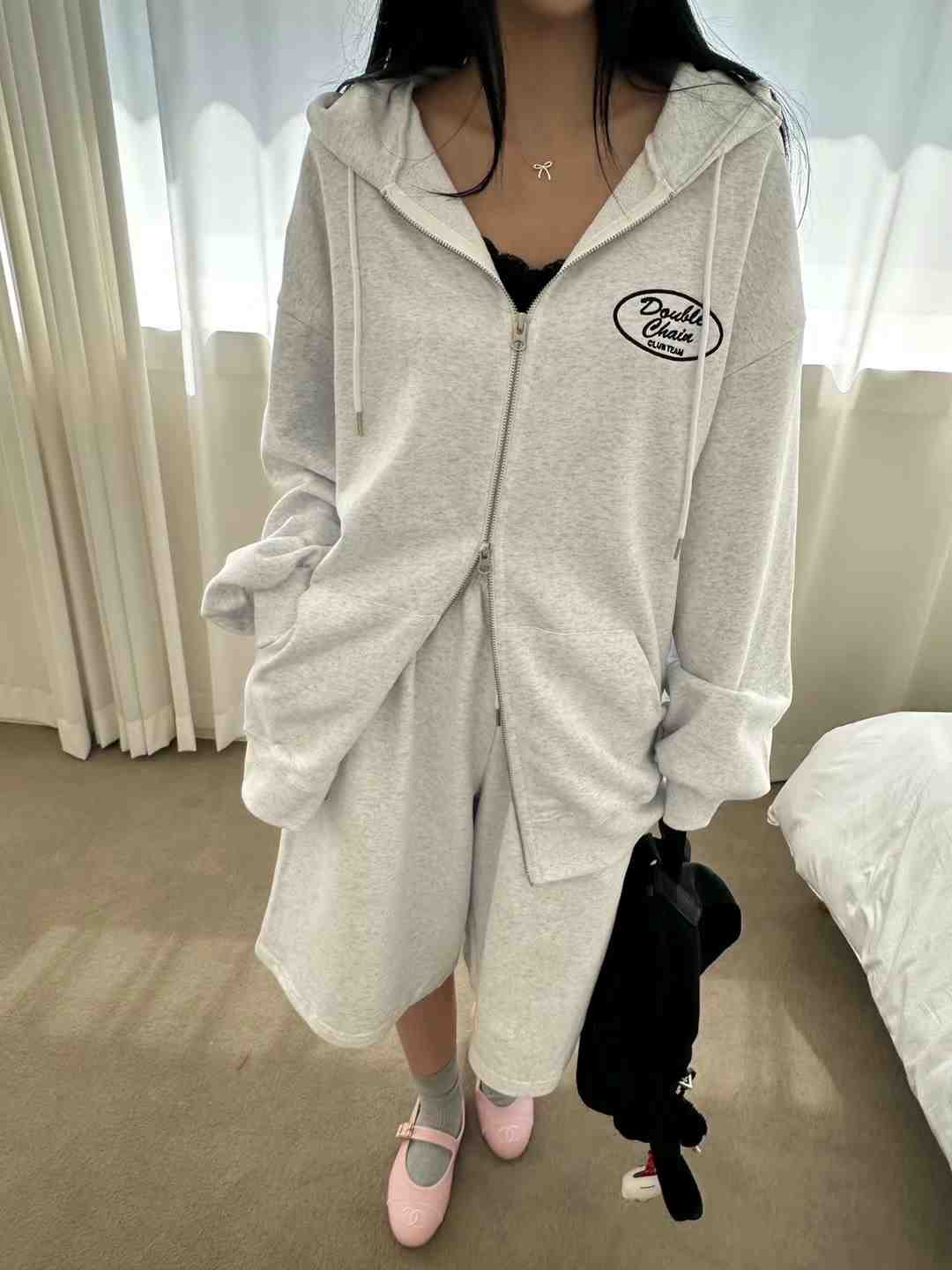 BLACK LADY直郵韓國代購女裝新品人氣24秋冬熱賣休閑套裝BLACK LADY套裝