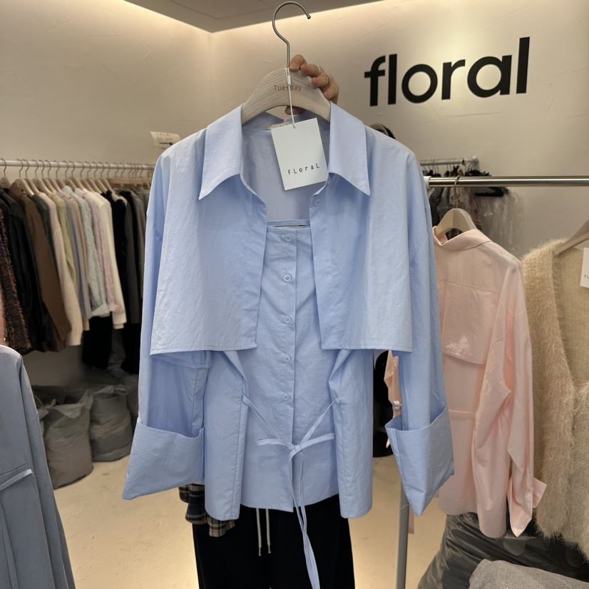 floral韓國直郵東大門實拍女裝新款熱賣人氣職業套裝兩件套FLORAL套裝