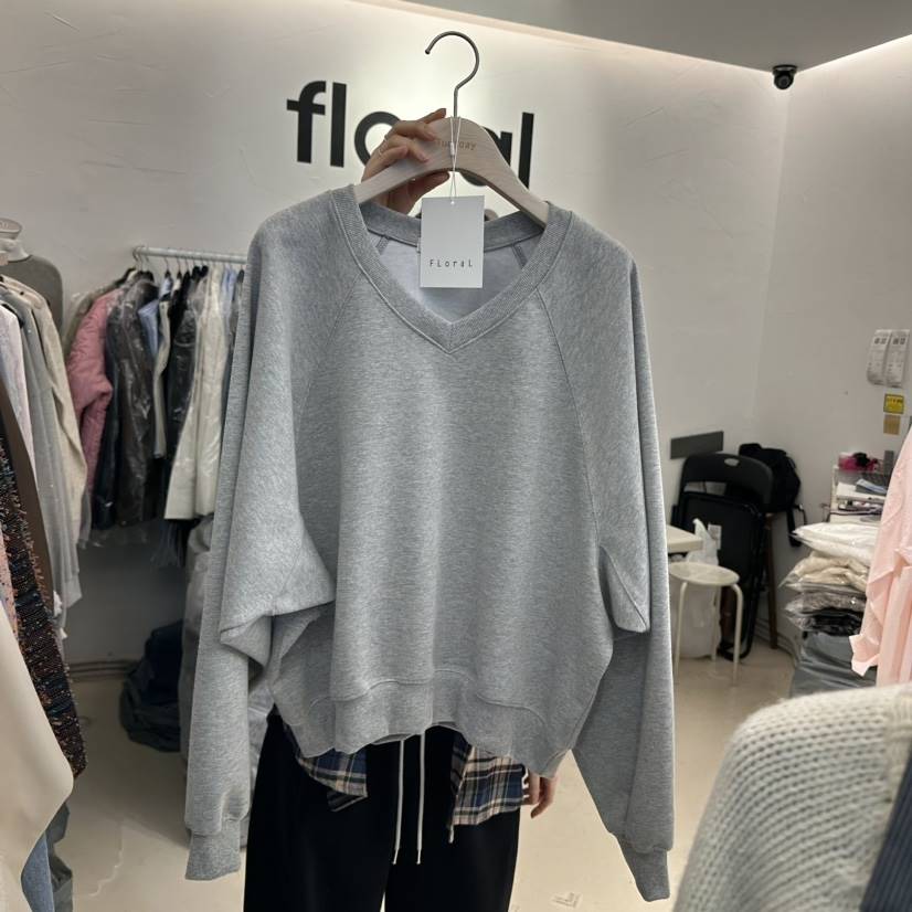 floral直郵韓國代購女裝新款職業真品熱賣休閑人氣24秋冬衛衣FLORAL衛衣