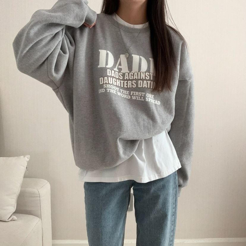 HELLO JINI韓國直郵東大門實拍女裝新品熱賣休閑24秋冬衛衣HELLO JINI衛衣