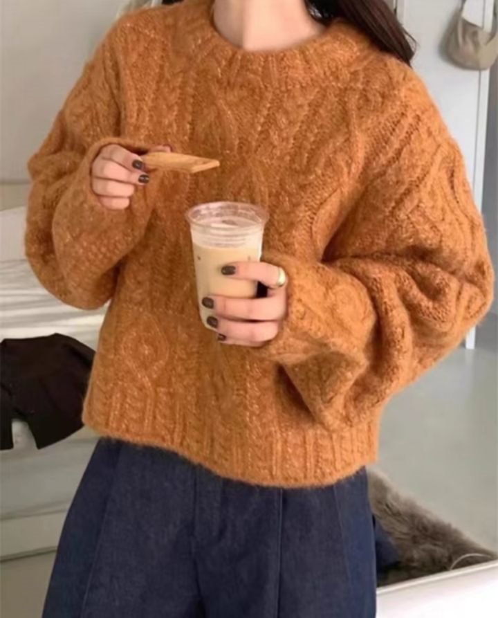 BELLINO293直郵韓國代購女裝新款休閑24秋冬人氣熱賣毛衣BOBBIE DOLL毛衣