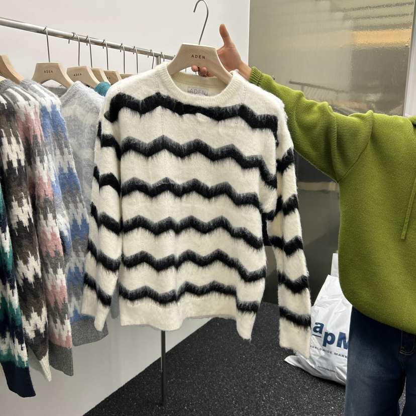 SIMOH韓國直郵女裝新品人氣真品熱賣24秋冬職業推薦針織衫SIMOH-男裝針織衫