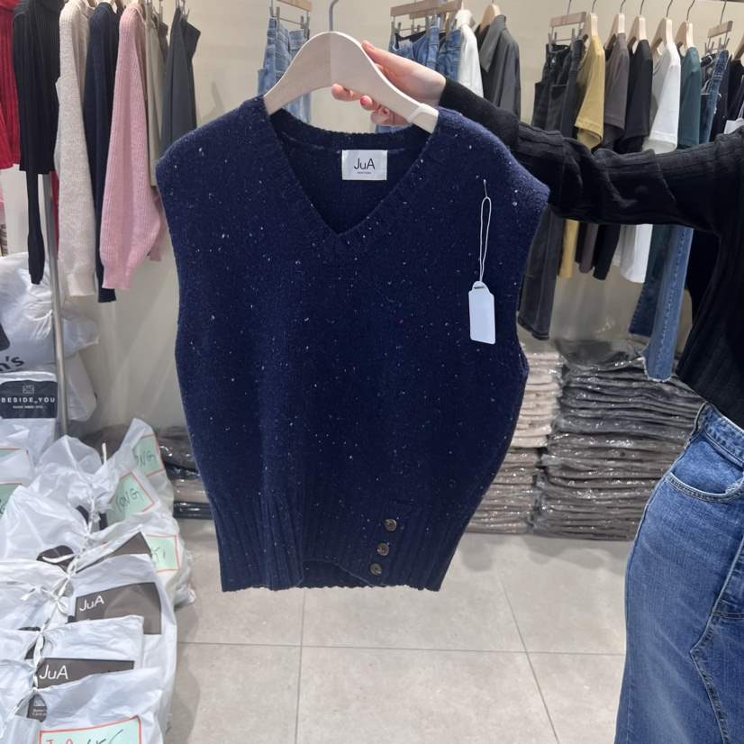JuA直郵韓國代購女裝新款休閑推薦職業時尚熱賣真品吊帶背心JUA吊帶/背心
