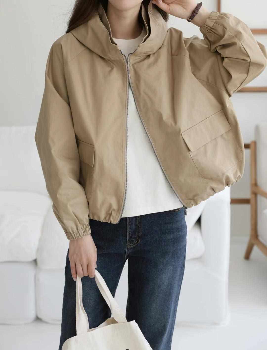 MU 뮤-T韓國直郵東大門代購女裝新款24秋冬人氣熱賣夾克MU 뮤-T夾克