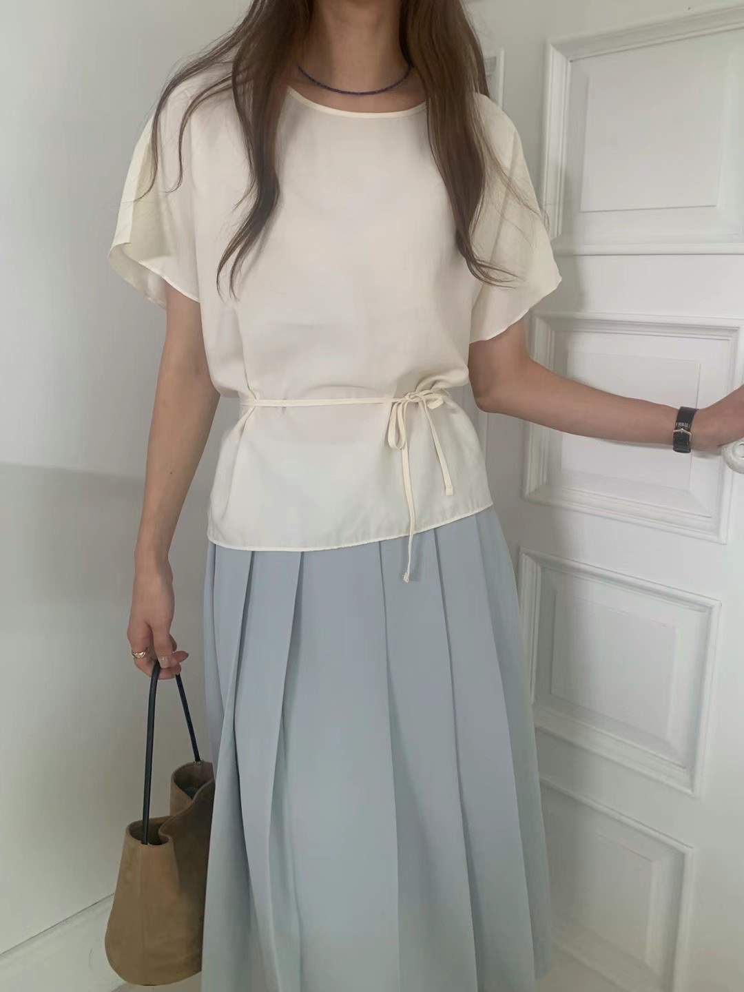 FREELOVE韓國直郵女裝新品職業24秋冬人氣推薦襯衫蕾絲衫FREELOVE襯衫/蕾絲衫