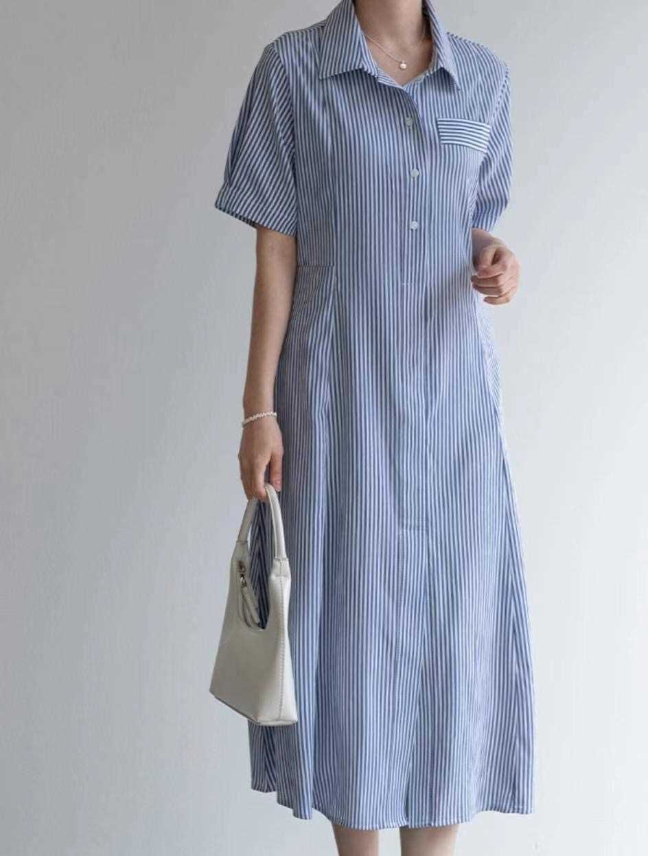 MU 뮤-T韓國直郵女裝新品休閑24秋冬真品人氣時尚連衣裙MU 뮤-T連衣裙