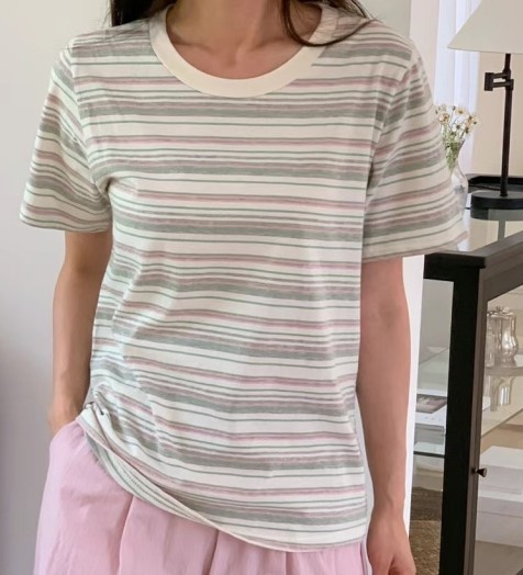 MOIBIEN韓國直郵女裝新品時尚職業人氣推薦真品24秋冬T恤OBLANCT恤