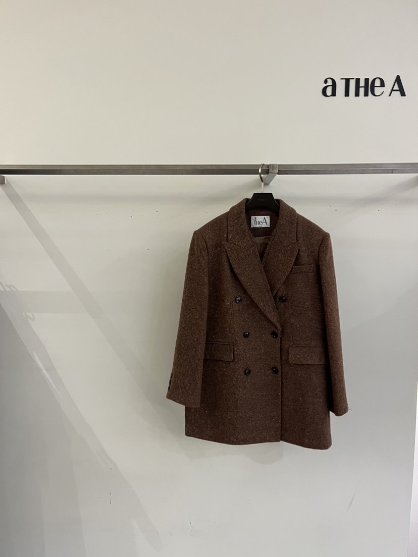 aTHeA直郵韓國代購女裝新品職業人氣真品熱賣休閑推薦24秋冬外套ATHEA外套