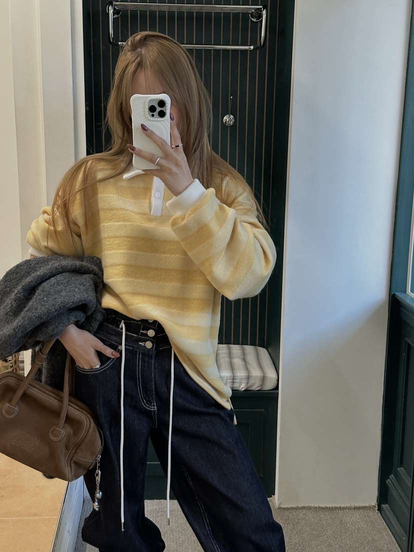 ZEROZERO東大門代購女士新款時尚24秋夏休閑真品人氣長袖T恤ZEROZERO長袖T恤