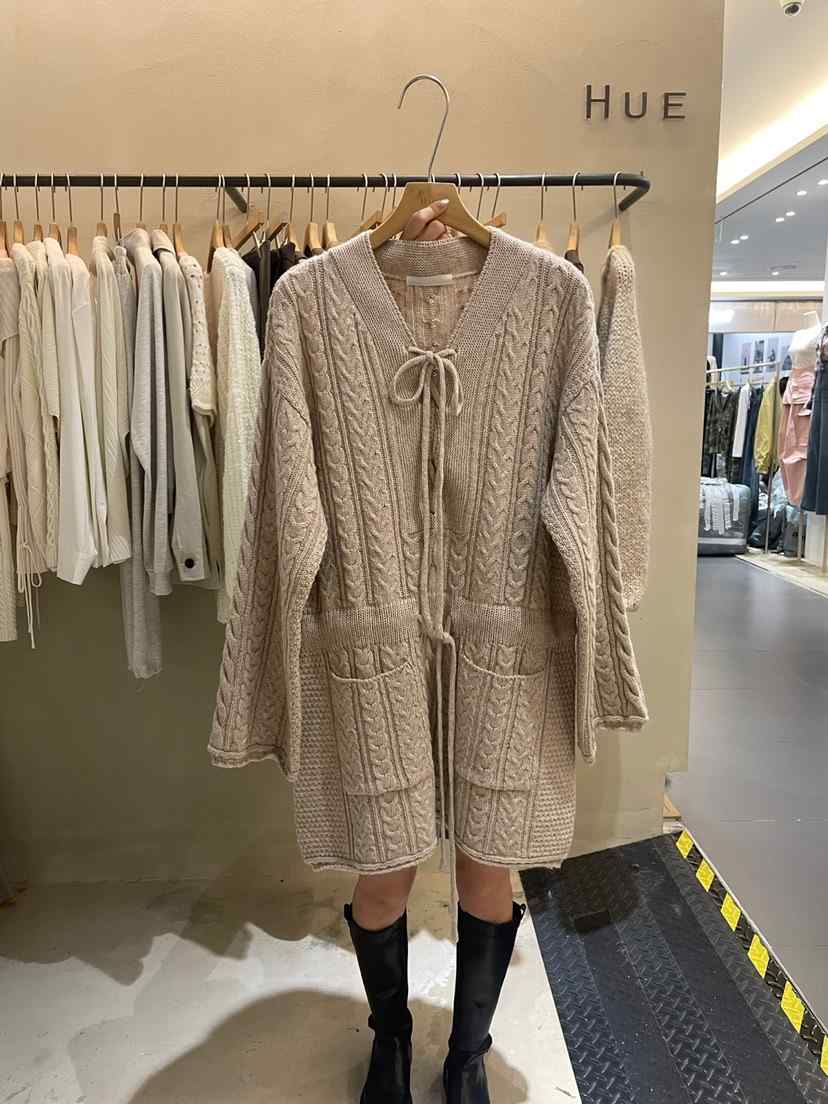 HUE東大門代購女士新品推薦職業時尚24秋夏休閑人氣連衣裙ERIA/HUE連衣裙