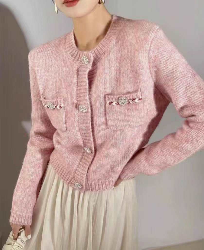 Y.BUTTERFIY韓國直郵東大門代購女裝新品推薦休閑針織衫開衫Y.BUTTERFIY針織衫