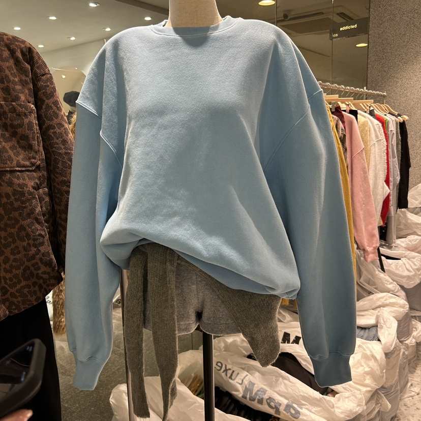 Addicted韓國直郵女裝新品人氣24秋冬真品推薦休閑職業衛衣ADDICTED衛衣