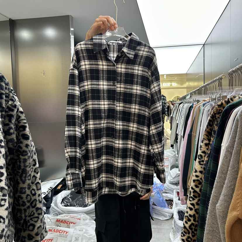 MADCITY韓國直郵東大門代購女裝新品熱賣職業時尚襯衫蕾絲衫MADCITY襯衫/蕾絲衫