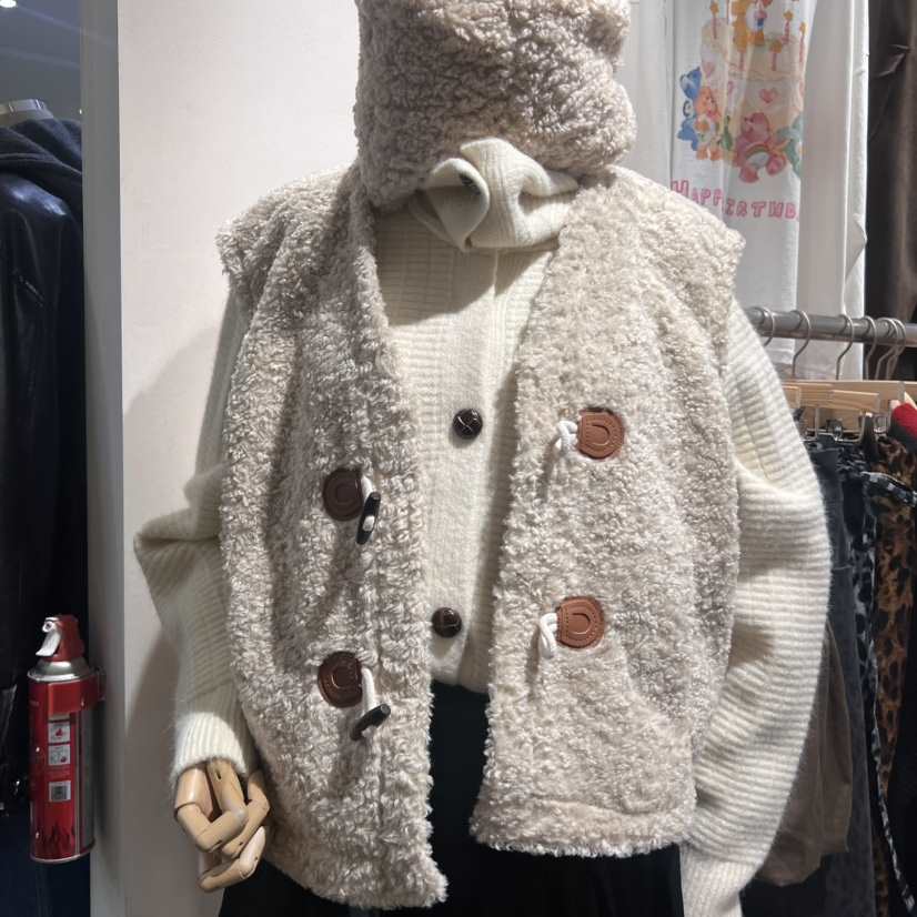 J.BALLOON韓國直郵東大門代購女裝新品推薦真品時尚馬甲羊毛J.BALLOON馬甲