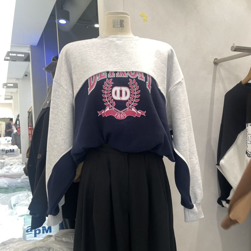 ANOTHER VICTORY韓國直郵東大門代購女裝新品休閑衛衣加絨PRIVIE衛衣