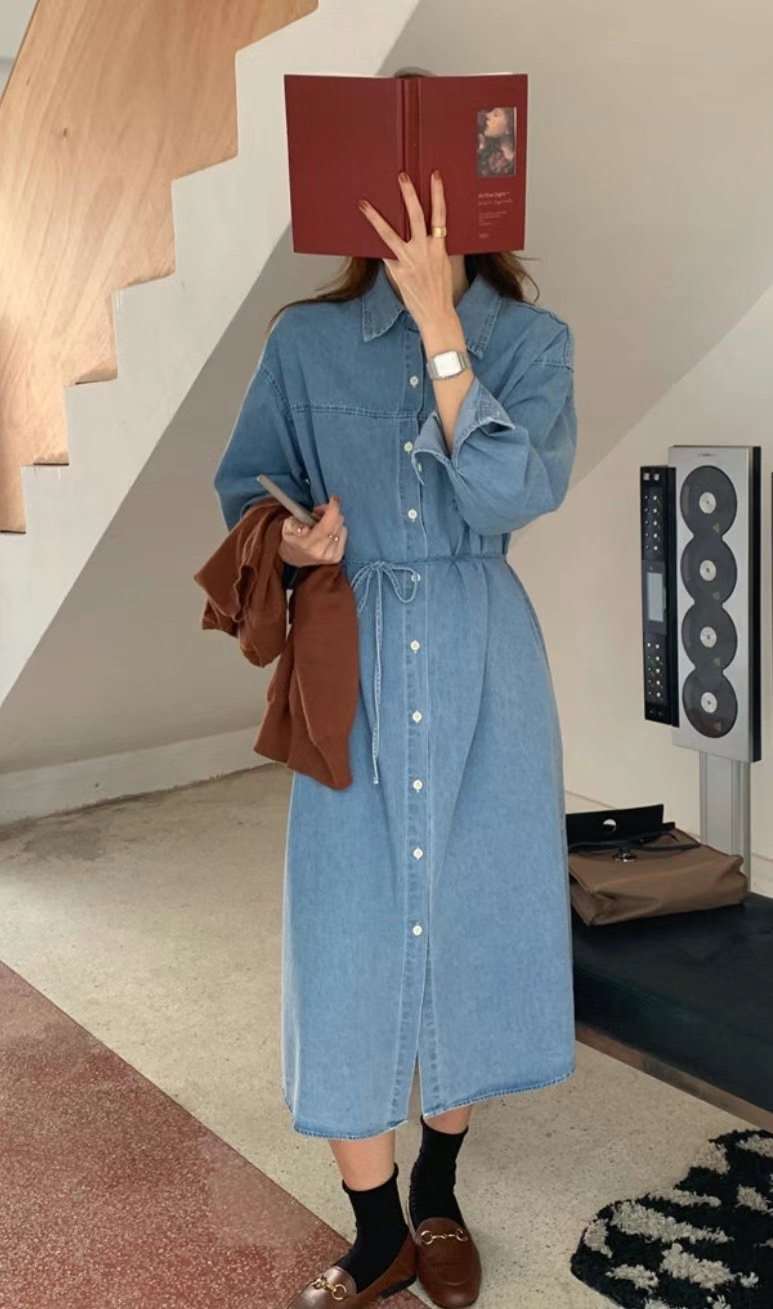 Y.BUTTERFIY韓國直郵東大門實拍女裝新款真品人氣24秋冬連衣裙Y.BUTTERFIY連衣裙