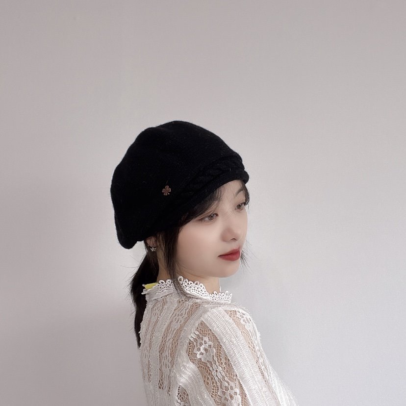 LOVELY HAT韓國直郵東大門實拍女裝新品職業24秋冬人氣帽子LOVELY HAT帽子