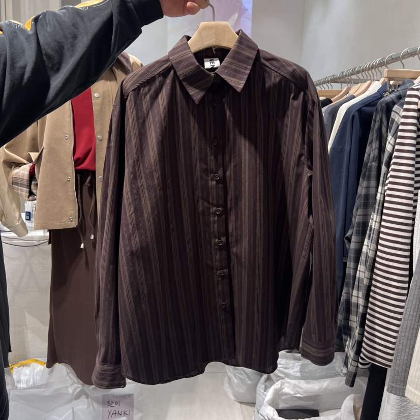 VENICE直郵韓國代購女裝新品人氣24秋冬熱賣休閑襯衫蕾絲衫VENICE襯衫/蕾絲衫