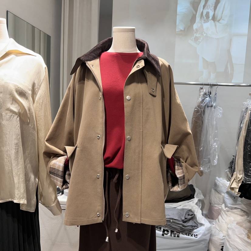 VENICE韓國直郵女裝新款推薦24秋冬真品休閑時尚熱賣夾克VENICE夾克