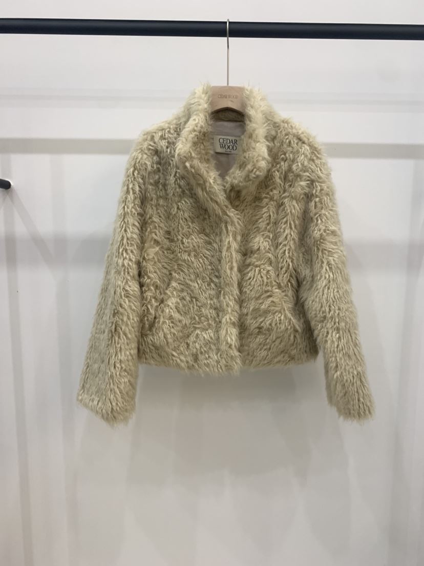 CEDARWOOD韓國代購女裝新品真品熱賣休閑時尚推薦24秋夏夾克高領CEDARWOOD夾克