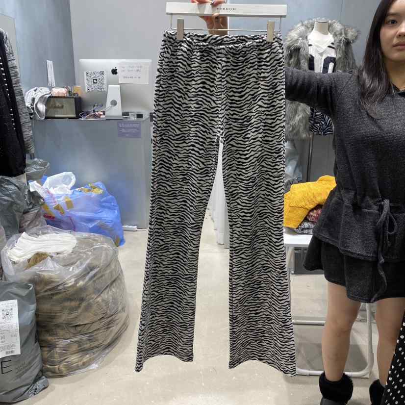 RIBBON韓國直郵女裝新品休閑24秋冬真品職業時尚推薦休閑褲RIBBON休閑褲