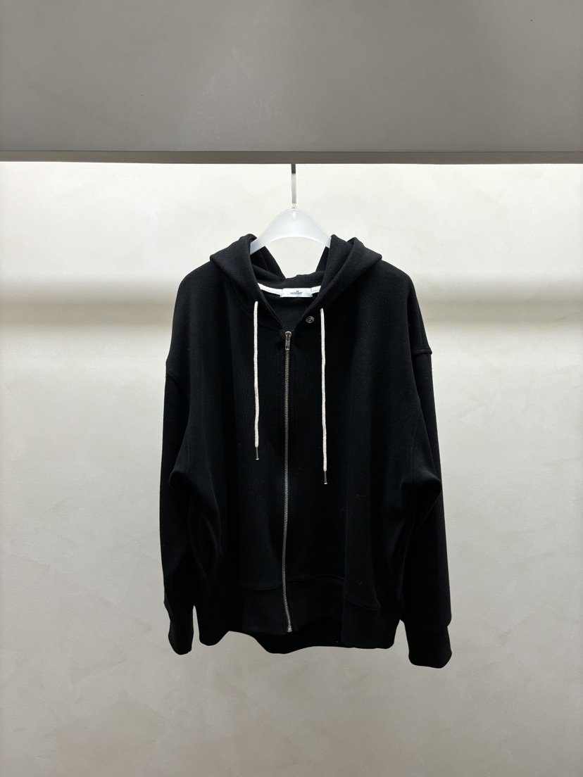 Waller韓國直郵東大門代購女裝新品人氣24秋冬推薦衛衣拉鏈NOTHING衛衣