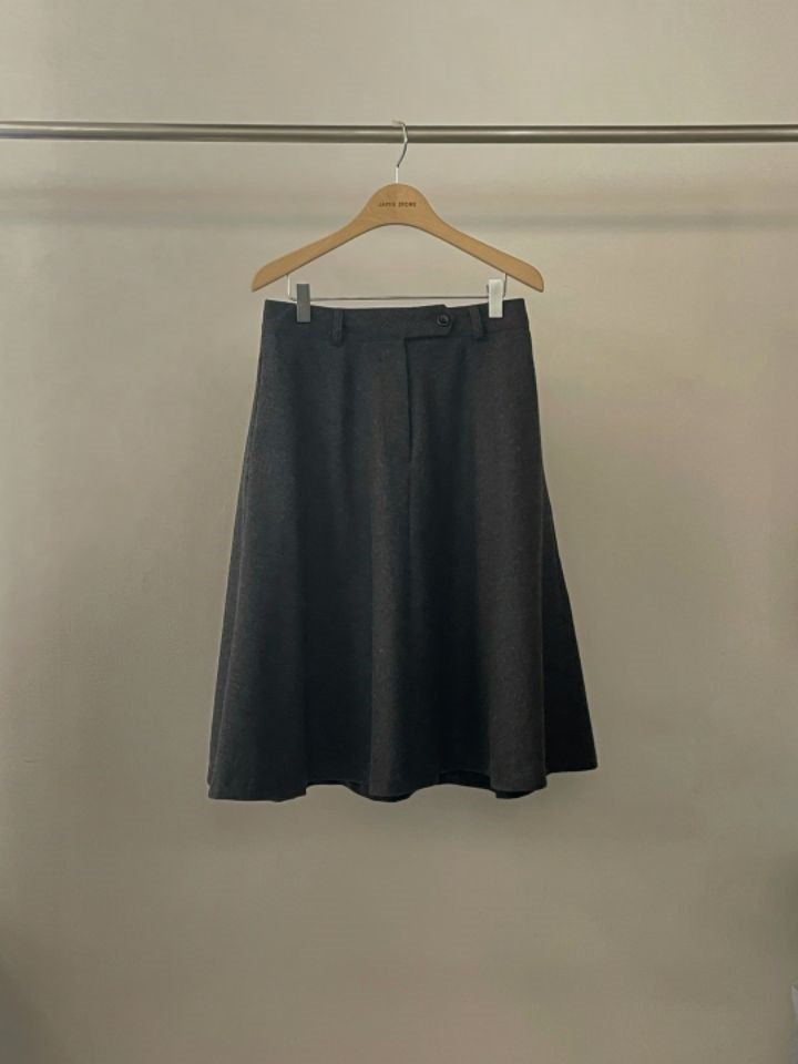 LA MUETTE/JAMIESTONE韓國直郵東大門實拍女裝新品時尚半身裙中短裙FLAT GARDEN/LA MUETTE/JAMIESTONE半身裙/中短裙