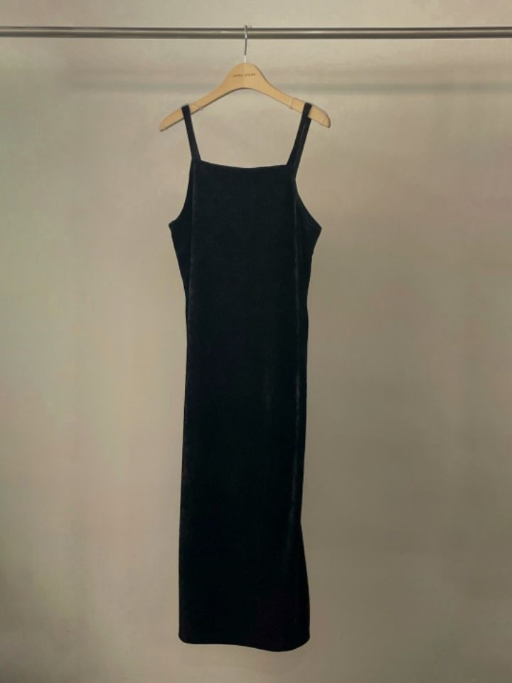 LA MUETTE/JAMIESTONE韓國直郵東大門實拍女裝新款24秋冬連衣裙天鵝絨FLAT GARDEN/LA MUETTE/JAMIESTONE連衣裙