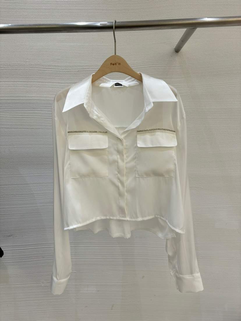 AMOUNT韓國直郵東大門實拍女裝新品熱賣時尚真品襯衫蕾絲衫AMOUNT襯衫/蕾絲衫