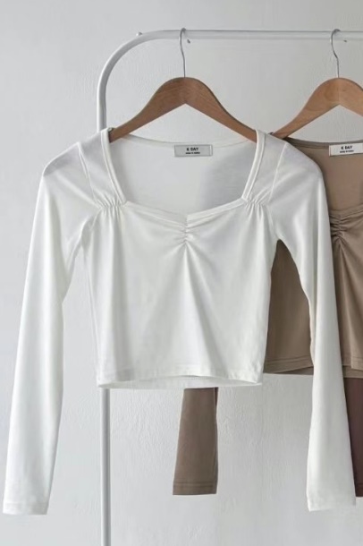 K.DAY直郵韓國代購女裝新款職業熱賣休閑24秋冬真品長袖T恤K.DAY-2件起長袖T恤