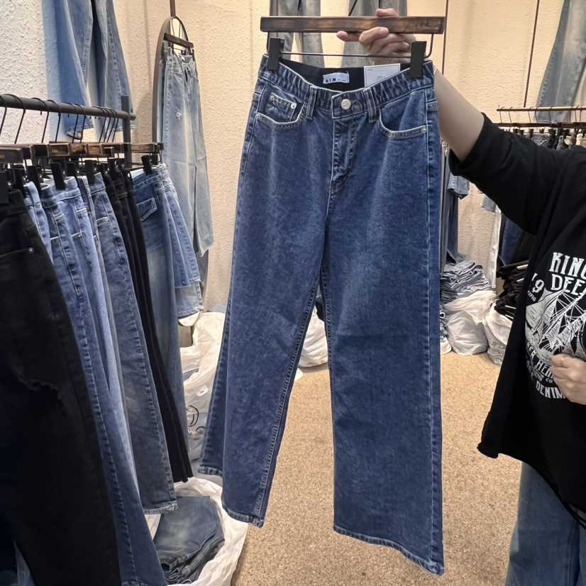 AIM韓國直郵東大門實拍女裝新款休閑真品時尚人氣職業牛仔褲AIM牛仔褲