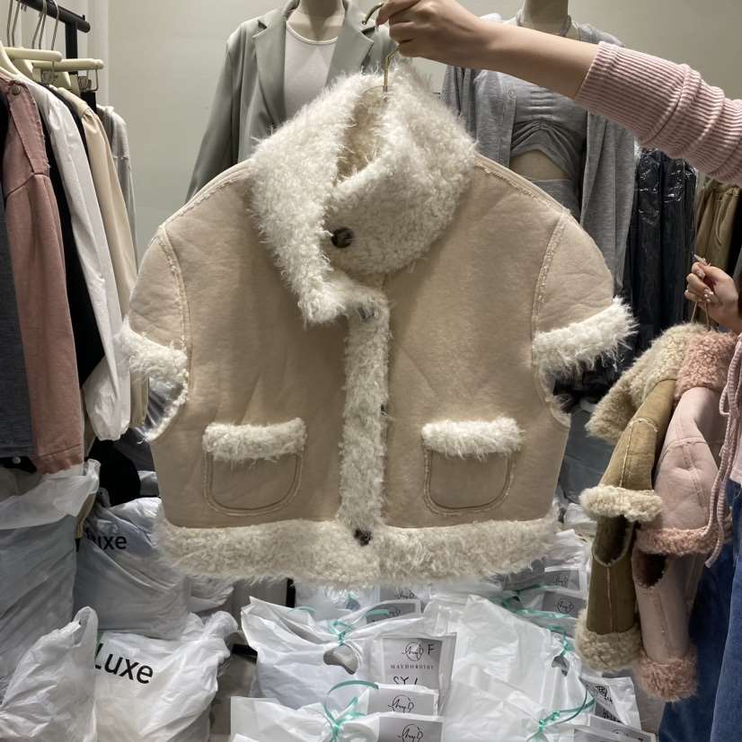 MAY DOROYHY韓國直郵東大門代購女裝新品職業時尚馬甲兩面HANSUNGHYUN馬甲