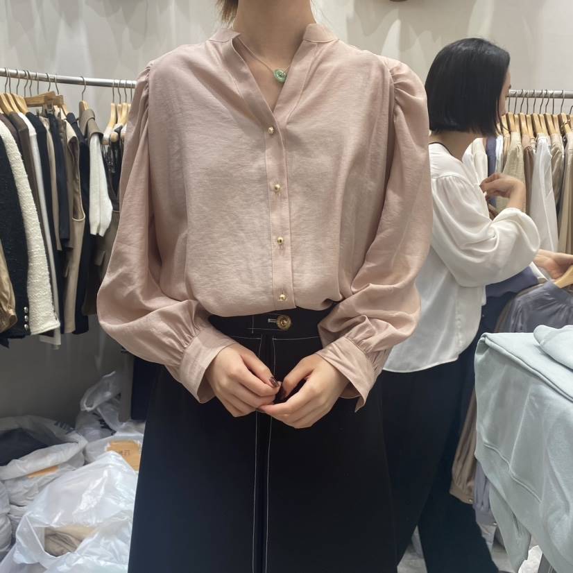G.I-L韓國直郵東大門實拍女裝新品24秋冬人氣襯衫蕾絲衫G.I-L襯衫/蕾絲衫