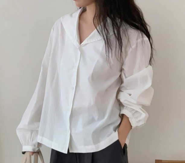 ONEMORETHING直郵韓國代購女裝新款休閑時尚推薦襯衫蕾絲衫ONEMORETHING襯衫/蕾絲衫