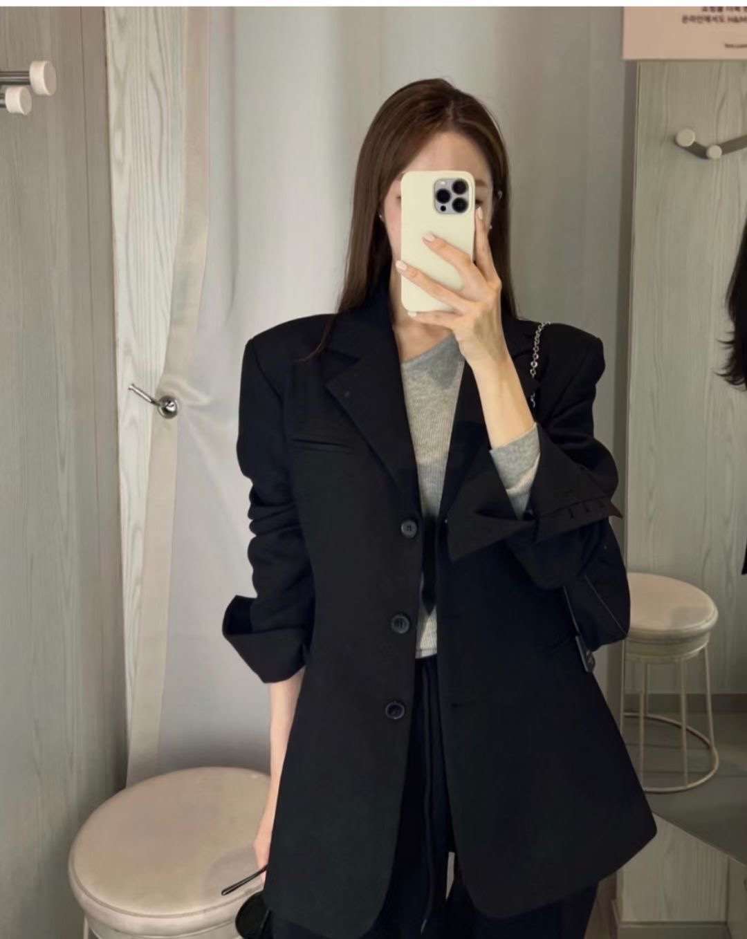 THEJUN韓國直郵女裝新款24秋冬熱賣推薦時尚職業人氣夾克THEJUN夾克