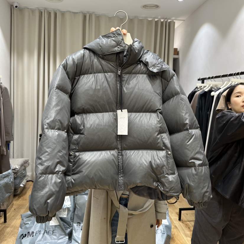 ARVE直郵韓國代購女裝新品24秋冬時尚人氣職業短款羽絨服鵝ARVE短款羽絨服
