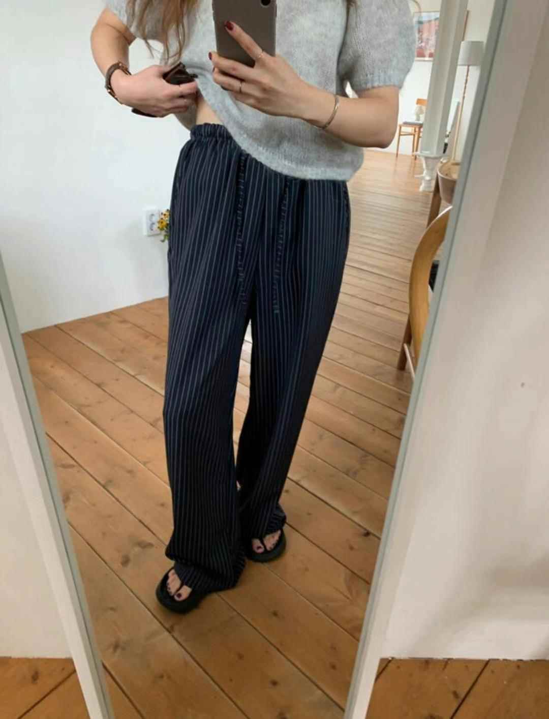 ONEMORETHING韓國直郵女裝新款24秋冬職業熱賣人氣休閑褲ONEMORETHING休閑褲