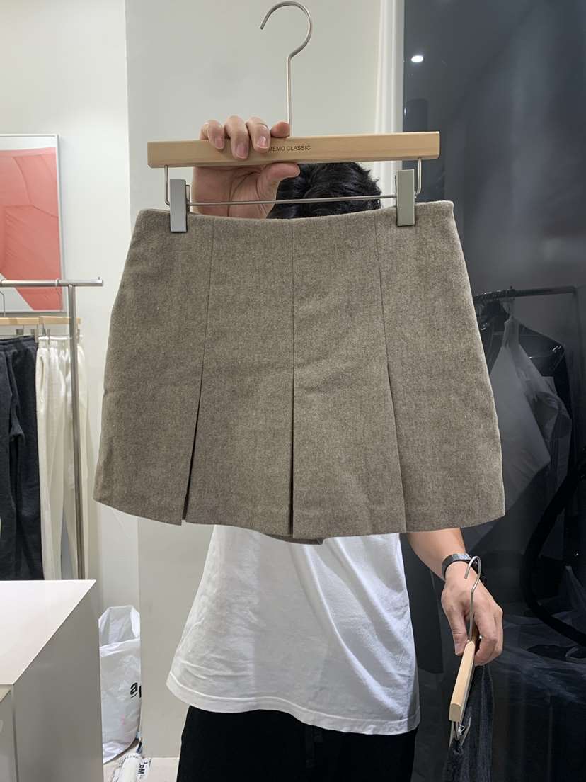 MEMO CLASSIC韓國直郵東大門代購女裝新品推薦休閑裙褲羊毛MEMO CLASSIC裙褲