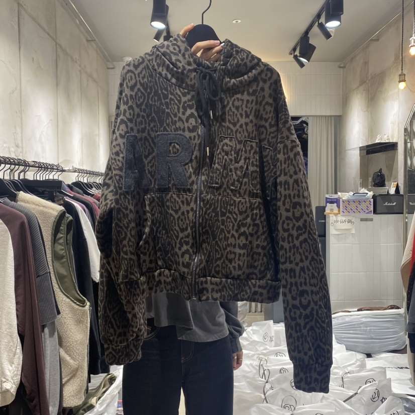 VANTA韓國直郵東大門實拍女裝新品時尚24秋冬職業衛衣拉鏈VANTA衛衣