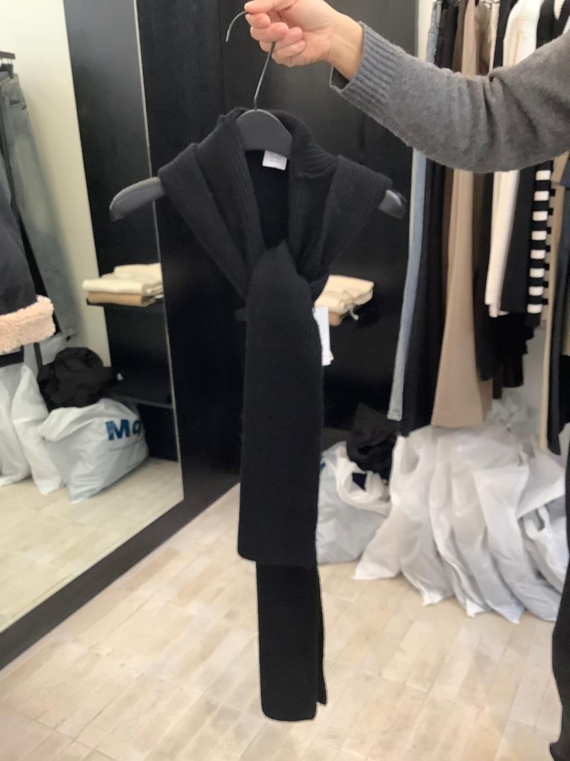 MOANI韓國直郵東大門代購女裝新品真品24秋冬時尚圍巾披肩MOANI圍巾/披肩