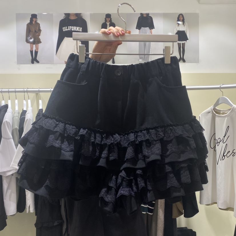 OihEum韓國直郵東大門實拍女裝新款時尚人氣職業推薦休閑短裙OihEum短裙