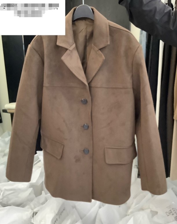 MOANI韓國直郵東大門實拍女裝新品真品休閑人氣時尚夾克絨面革MOANI夾克