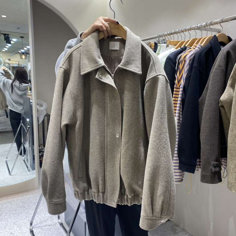 PARSLEY韓國直郵東大門代購女裝新品休閑職業24秋冬真品夾克Daze夾克