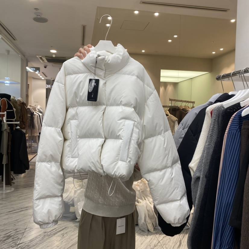 VERY WELL韓國直郵東大門實拍女裝新品推薦短款羽絨服鴨絨my juni短款羽絨服